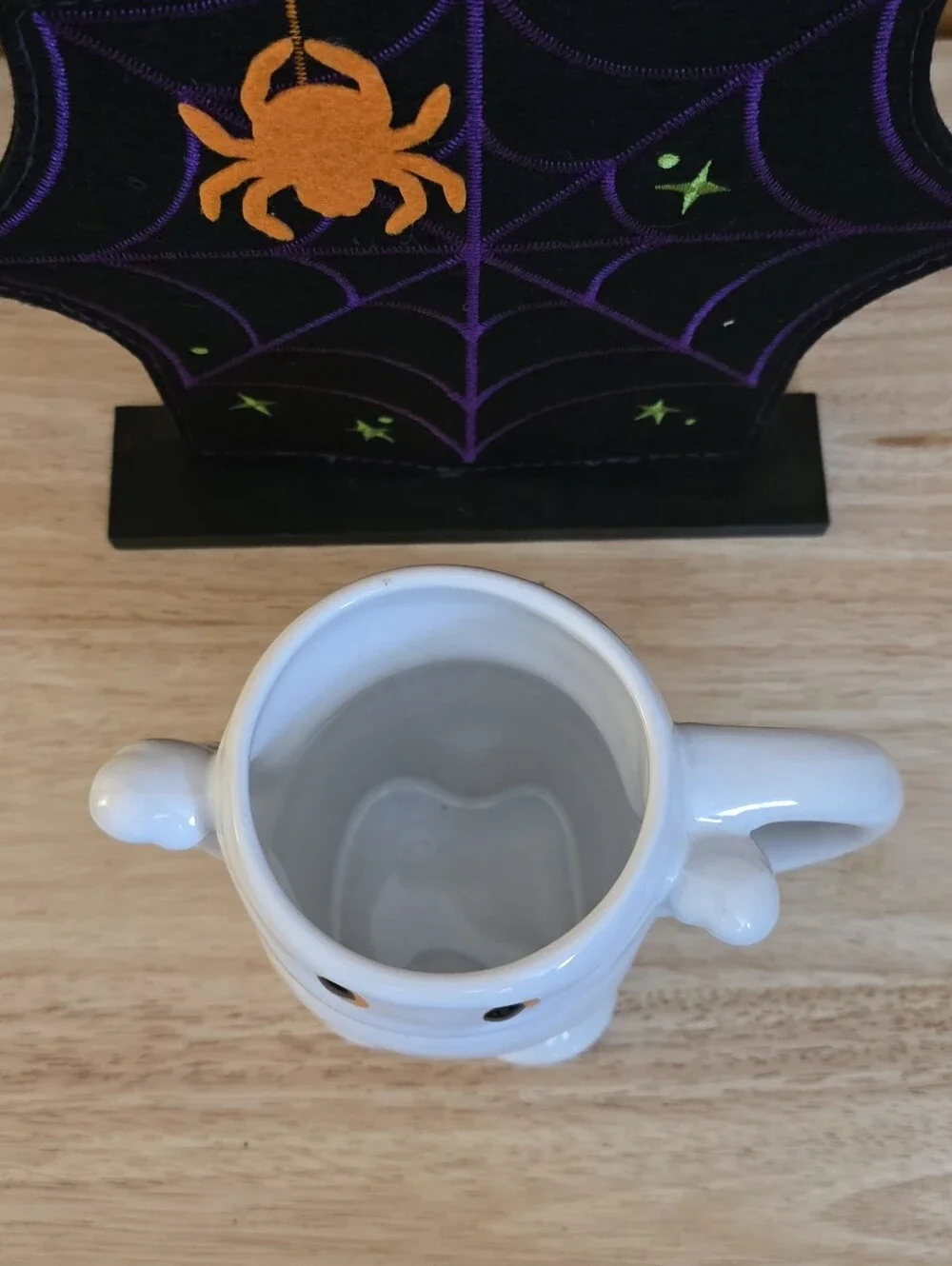 NWOT Target Hyde & Eek Mummy Figural Holiday Mug